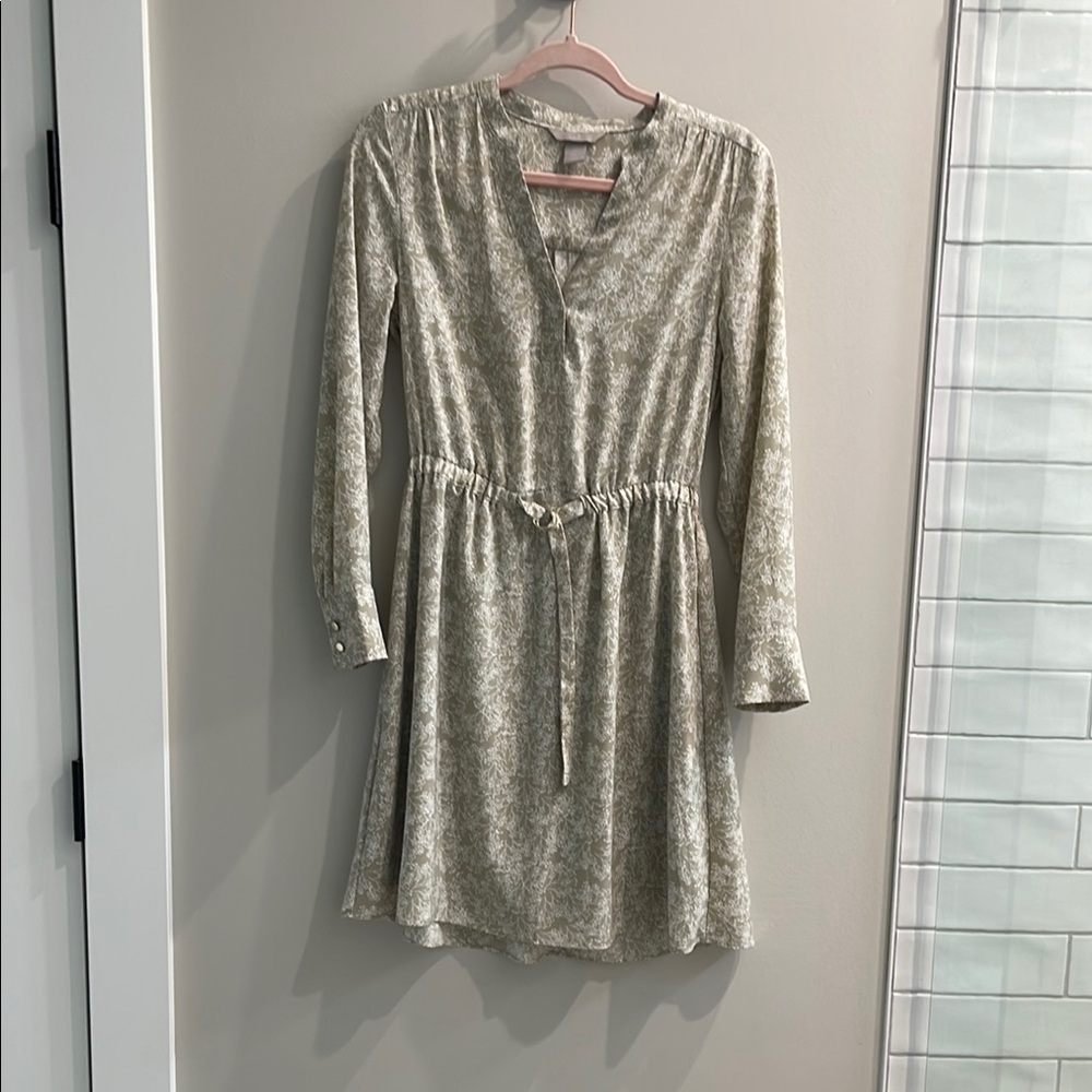 H&M Elegant Floral Print Dress Size S